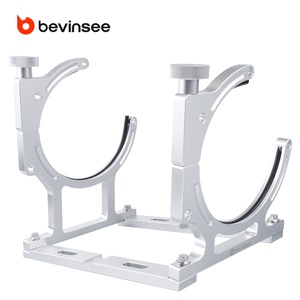 Soporte de Montaje para Automóvil BEVINSEE de 7 Pulgadas, Soporte de Aluminio Anodizado para Sistemas de Óxido <span class=keywords><strong>Nitroso</strong></span> NOS, Soporte para Botella Individual de 10 Libras - Product Image 2