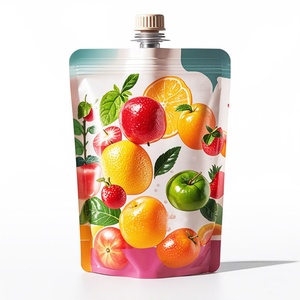Sachets Doypack à bec verseur personnalisés en plastique pour jus, 200ml 250ml, réutilisables, en matériaux recyclés, emballage alimentaire de qualité alimentaire, vente en gros - Product Image 6