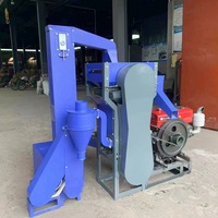 Combiné Paddy Miller Séparateur Riz Moulin Machine Pounding Huller Destoner Rouleau Polisseuse Usine Husker Moteur Diesel