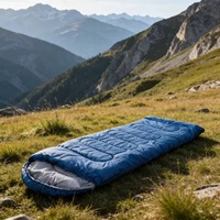 Sac de couchage pour adulte portable, léger, durable, compact et pliable pour la randonnée et les situations d'urgence