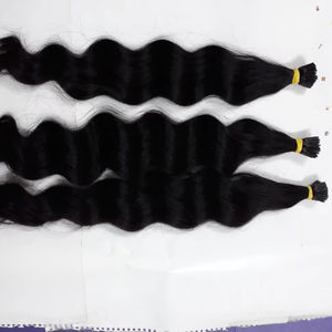 Mini-I-tip Prebonded Extensiones de cabello virgen vietnamita Keratin Stick Tip Hair - Product Image 1