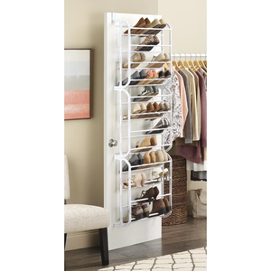 Metal Shoe Hanger Single Shoe Rack 36 Pair <b>Over</b> <b>Door</b> Shoe Hot Selling Home Use Rack Display - Product Image 3