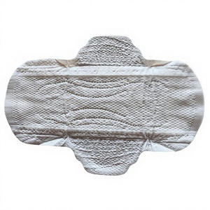 Serviettes hygiéniques jetables en coton pour femmes, ultra-absorbantes, avec ailettes, pour usage nocturne, à l'oxygène actif, vente en gros OEM - Product Image 4