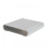 Boîtier en aluminium anodisé Boîtier d'instrument électronique en métal Boîtier PCB Boîte de jonction