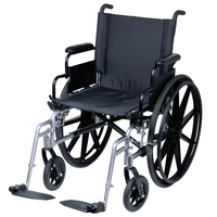 Moins cher prix L'économie Manuel déployante en Acier lumière poids FY-809 fauteuil roulant