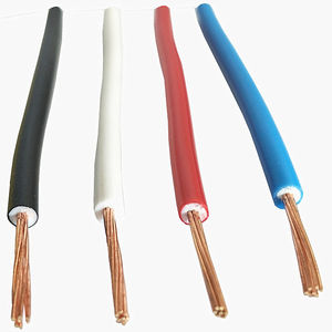 Fil électrique isolé en PVC de Chine 2,5 mm² 450/750V, résistance torsadée pour application aérienne, type de conducteur IEC - Product Image 5