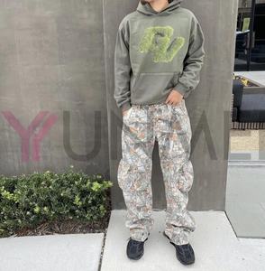 Logo personalizzato all'ingrosso tessuto tasca da uomo Jogger <span class=keywords><strong>paracadute</strong></span> <span class=keywords><strong>pantaloni</strong></span> da carpentiere caccia mimetico <span class=keywords><strong>pantaloni</strong></span> Cargo mimetici per gli uomini - Product Image 5