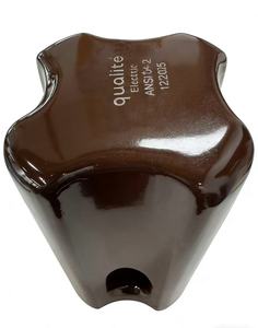 Aislador de Porcelana ANSI 11kv 54-3 para Baja Tensión, Aisladores Cerámicos Resistentes, Alto Rendimiento, OEM, ESP Electr - Product Image 4