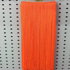 ริบบิ้นลูกไม้โพลีเอสเตอร์หลากสี กว้าง 50 ซม. สำหรับตกแต่งเสื้อผ้า ของตกแต่งบ้าน ผ้าม่าน - Product Image 5