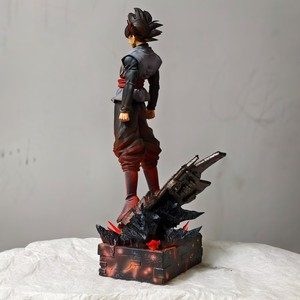 Figurine <span class=keywords><strong>Dragon</strong></span> <span class=keywords><strong>Ball</strong></span> de haute qualité de 38 cm, figurine d'action Black Goku, figurine d'action <span class=keywords><strong>Super</strong></span> Saiyan, modèle d'ornement de bureau - Product Image 4