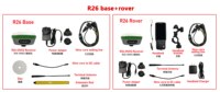 SMAJAYU Système de topographie GNSS RTK haute précision R26 V1 d'occasion à prix réduit avec récepteur mobile et station de base RTK