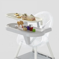 Chaise haute pour bébé 2 en 1, chaise d'alimentation multifonctionnelle pour enfants