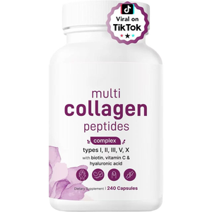 Kapsul Multi Kolagen Peptida Dengan Biotin & Vitamin C, Pasokan Pabrik - Product Image 4