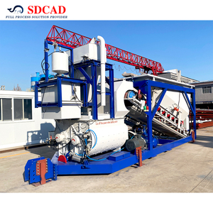 300 kg chất lỏng Activator 25-75m3/h di động trạm trộn bê tông geopolymer bê tông 350 kg của tro bay Vụ Nổ xỉ đá - Product Image 3