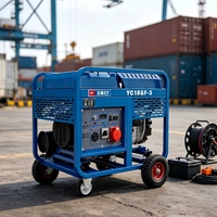 Générateur diesel YC18GF-3 Yuchai 18 kW, puissance maximale 20 000 W, monophasé/triphasé, refroidissement par air, avec AVR et roues