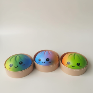 GL Rainbow Dunplings Squishy Mystery Blind Box Bun Rainbow Mystery Dumpling Squishy Toys Popular Squishy Fidget Toys Children - Product Image 1