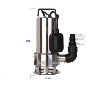 Pompe submersible haute pression en acier inoxydable QY WQD10-10-750 220V 750W pour l'irrigation domestique et agricole - Product Image 1