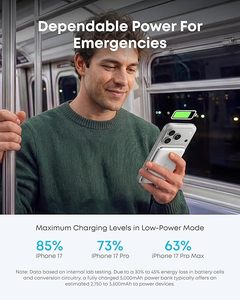 For Anker Magnetic Wireless Power Bank MagGo Air2 5000mAh USB-<b>C</b> Portable <b>Charging</b> A1665 - Product Image 6