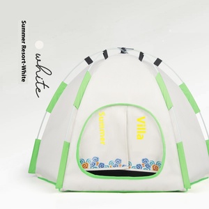 Tente d'été XL pliable en fer chenil pour chien respirant imperméable écran solaire caractéristiques mobile nid de chat chambre climatisée pour - Product Image 6