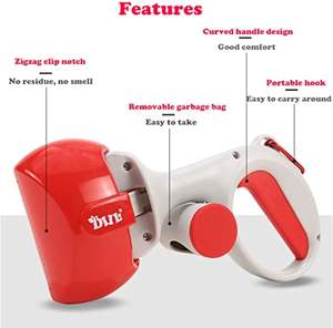 Vente chaude Merde Nettoyer Clip Produits De Nettoyage Pour Animaux De Compagnie Chien Merde Merde Scooper Portable <span class=keywords><strong>Pet</strong></span> Merde Ramassage Élimination Des Déchets Pour Animaux De Compagnie - Product Image 5