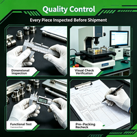 Foret-taraud métrique HSS-E M1-M16 à spirale droite usiné CNC de haute qualité pour le travail des métaux