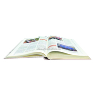 Libro Encuadernado con Tapa Dura de Papel A4 Personalizado de Fábrica OEM, Laminación Mate en el Lomo, Estampado UV, Logotipo en Relieve