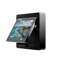 مقاعد ترفيه أندرويد شاشة متعددة الوسائط 4g مقعد سيارة أجرة الإعلان مسند الرأس 3 سنوات Usb sd بطاقة 64g * our