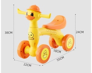 Vehículo de Equilibrio de Cuatro Ruedas para Niños de 1 a 5 Años, sin Pedales, Autoequilibrado, Bicicleta, Scooter, Juguete para Montar - Product Image 4