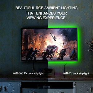 5V <span class=keywords><strong>LED</strong></span> battery box 24 pulsanti telecomando <span class=keywords><strong>RGB</strong></span> light strip set 5050 TV <span class=keywords><strong>computer</strong></span> sfondo luce decorativa - Product Image 2