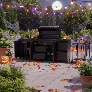 Armoire de rangement extérieure à fond incliné pour produits secs - Organisation des aliments en conserve par gravité pour les zones de garde-manger - Product Image 1