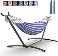 Hamac de camping sans support, hamacs en toile épaisse, pour les voyages, la plage, le jardin