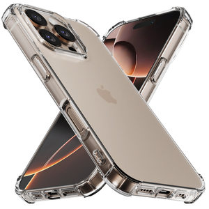 16 Pro Max AirShield di alta qualità trasparente ammortizzante custodia del telefono AirTip copertura del telefono cellulare per OEM/ODM alta protezione