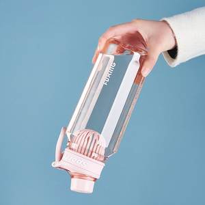 Botellas portátiles para deportes al aire libre, hervidores <span class=keywords><strong>de</strong></span> agua <span class=keywords><strong>de</strong></span> plástico transparente para Fitness, Infusor <span class=keywords><strong>de</strong></span> té, filtro, marca <span class=keywords><strong>de</strong></span> capacidad, vasos promocionales - Product Image 6