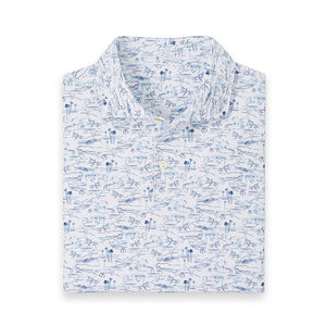 2024 OEM personalizado para hombre Polo de Golf camisa que absorbe la humedad de alta calidad personalizado Polo Impresión digital camisetas - Product Image 2