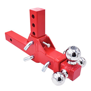 Attelage de remorque personnalisé Thinkwell, 2 pouces, en acier, avec support de boule réglable multi-trous, pièces automobiles d'usine - Product Image 3