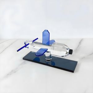Nórdico creativo hogar transparente cristal avión decoración ornamento moderno Simple modelo habitación <span class=keywords><strong>vino</strong></span> gabinete Decoración - Product Image 5