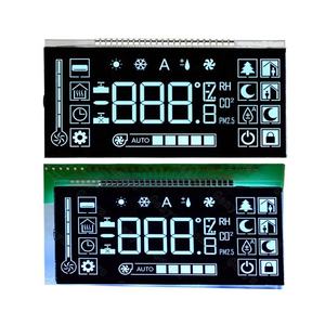 Lớn va Màn hình hiển thị màu đen tùy chỉnh đơn sắc phân khúc <span class=keywords><strong>LCD</strong></span> trắng LED Đèn nền 3.3V/5V lái xe điện áp cho màn hình - Product Image 6