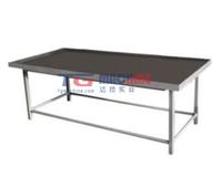 Table de refroidissement de circulation d'eau froide d'acier inoxydable de représentation de coût élevé pour la fabrication de sucrerie dure