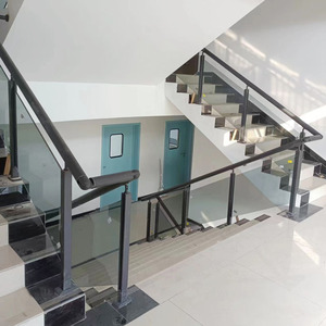 Kunden spezifische Indoor Glas geländer Mall Glas Balustraden Handläufe Treppen zaun - Product Image 3