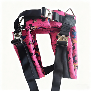 3フックバンジートランポリンハーネス子供と大人のための環境に優しい耐久性のある安全ベルト屋内/屋外での使用 - Product Image 1