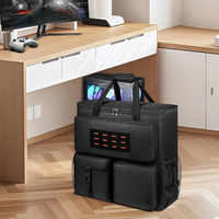 Desktop Tower Large Carrying Case PC Travel Case Backpack for Desktop Computer Portable Tower Bag with Adjustable Straps