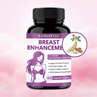 Complément alimentaire pour l'amélioration mammaire à l'exportation transfrontalière, enrichi en biotine, 60 capsules/flacon, durée de conservation de 24 mois, en stock