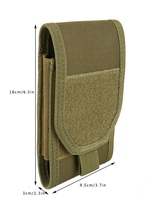 Pochette de ceinture pour téléphone portable, pochette Molle pour téléphone portable