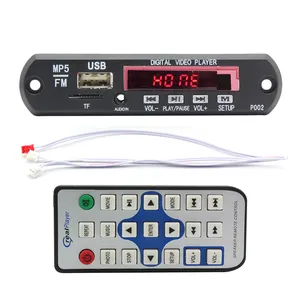 Hot-sales Versatile Features Usb mp3 player module Mp3 player clip USB/TF-MP3/FM/BT 5.0 MP3/ WMA/AVI/WMV/APE