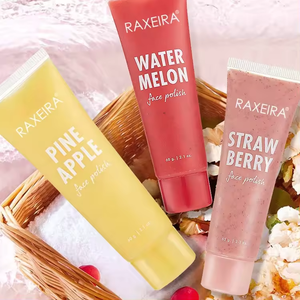 Produits de soins de la peau exfoliant hydratant <span class=keywords><strong>gommage</strong></span> corporel à la fraise gel nettoyant blanchissant pour le visage et le corps <span class=keywords><strong>gommage</strong></span> du visage - Product Image 6
