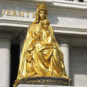 Christian Bienheureuse Vierge Mère Marie Jardin Statues Géantes Petit Jésus <span class=keywords><strong>Couronne</strong></span> D'or pour Jardin Statues Religieuses Marie Vierge Vente - Product Image 1