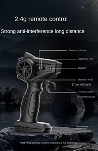 KK 2.4G RC <span class=keywords><strong>bateau</strong></span> <span class=keywords><strong>de</strong></span> <span class=keywords><strong>sauvetage</strong></span> modèle turboréacteur à grande vitesse sans brosse <span class=keywords><strong>bateau</strong></span> électrique télécommande hors-bord jouet batterie Pack cadeau paquet - Product Image 6