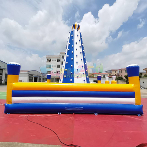 Structure gonflable de qualité commerciale pour enfants, avec jeux de saut, mur d'escalade et aire de jeux extérieure, à vendre - Product Image 2
