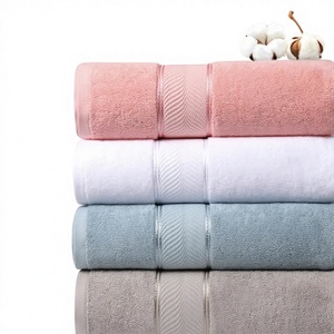 Asciugamano in <span class=keywords><strong>Puro</strong></span> <span class=keywords><strong>Cotone</strong></span> Spesso e Morbido con Motivo Jacquard a Coda di Pesce, Tinto in Seta Brillante, per Viso, Bagno e Regalo - Product Image 1