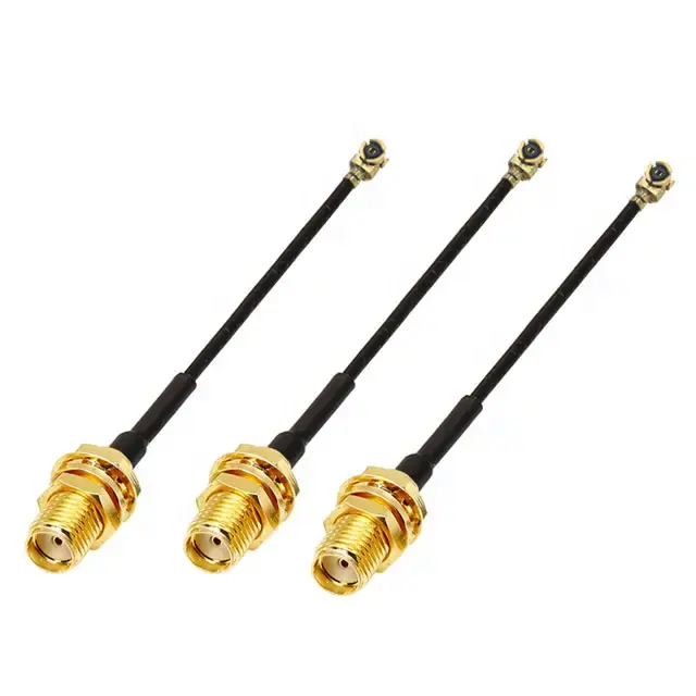 UFL U.FL IPX IPEX TO RP SMA Femelle Crimp Jack Antenne Wifi Pigtail Cable RG 1.13 câble coaxial